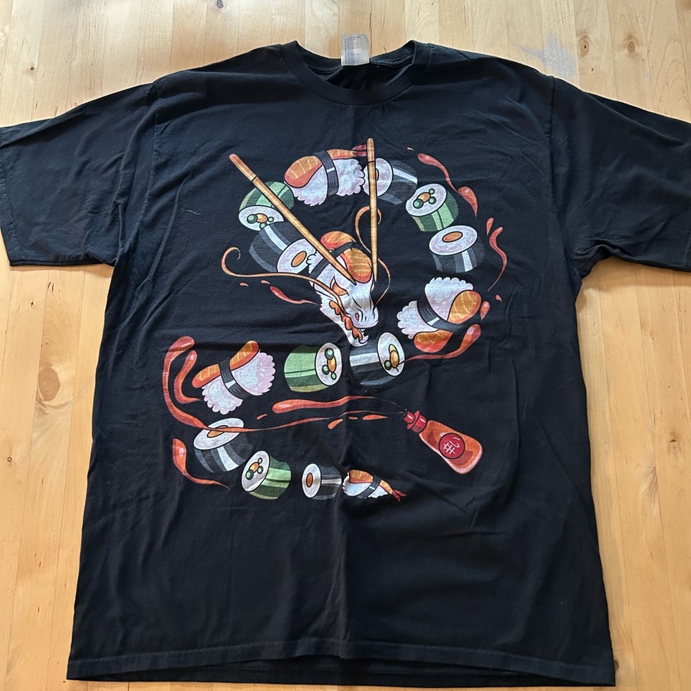 Sushi 🍣 Dragon Graphic T-Shirt